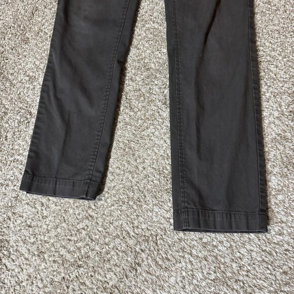 Banana Republic Fulton Chino Pants Mens 31x32 Gray Stretch Slim Fit Casual - Picture 2 of 11